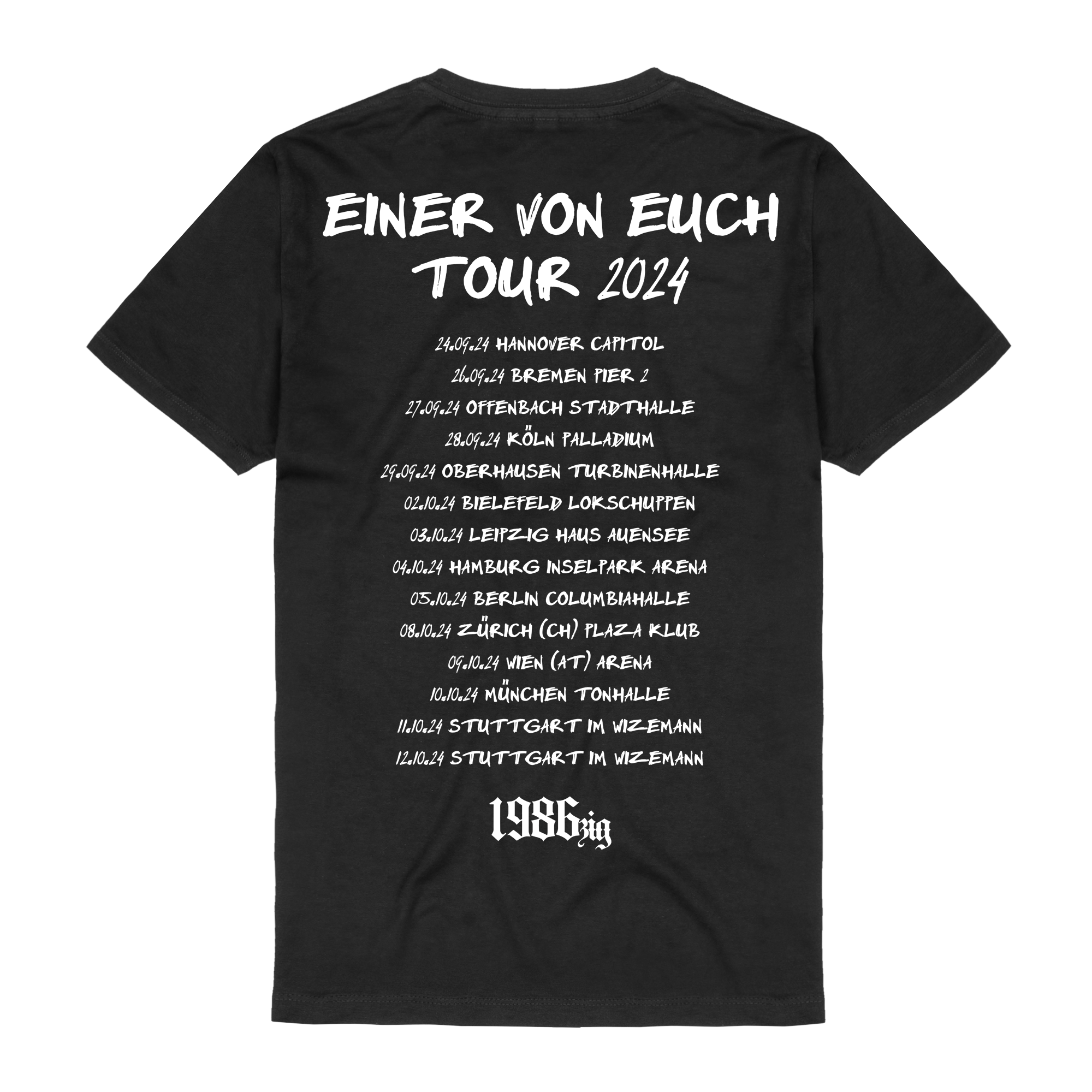 1986zig Tourshirt 2024 T-Shirt 374297